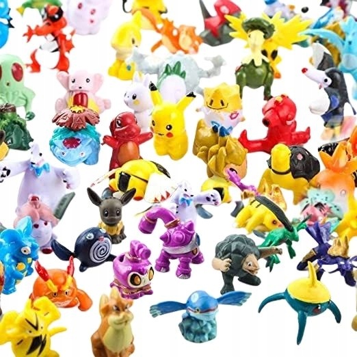 

Pokemon Go Figurki Zestaw Małych Figurek 48 Szt !