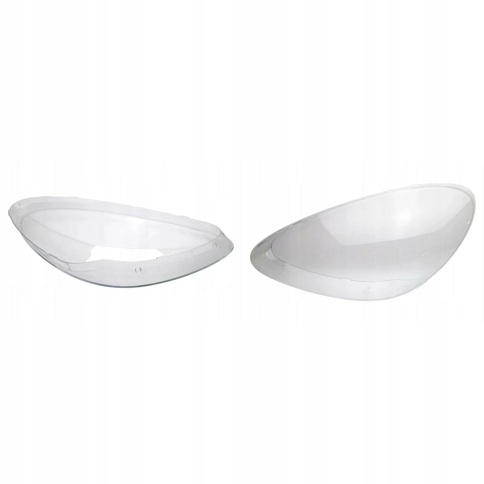 Sada x2 Stínidlo Pravé Levé sklo reflektoru lampa Porsche Cayenne II 11-14