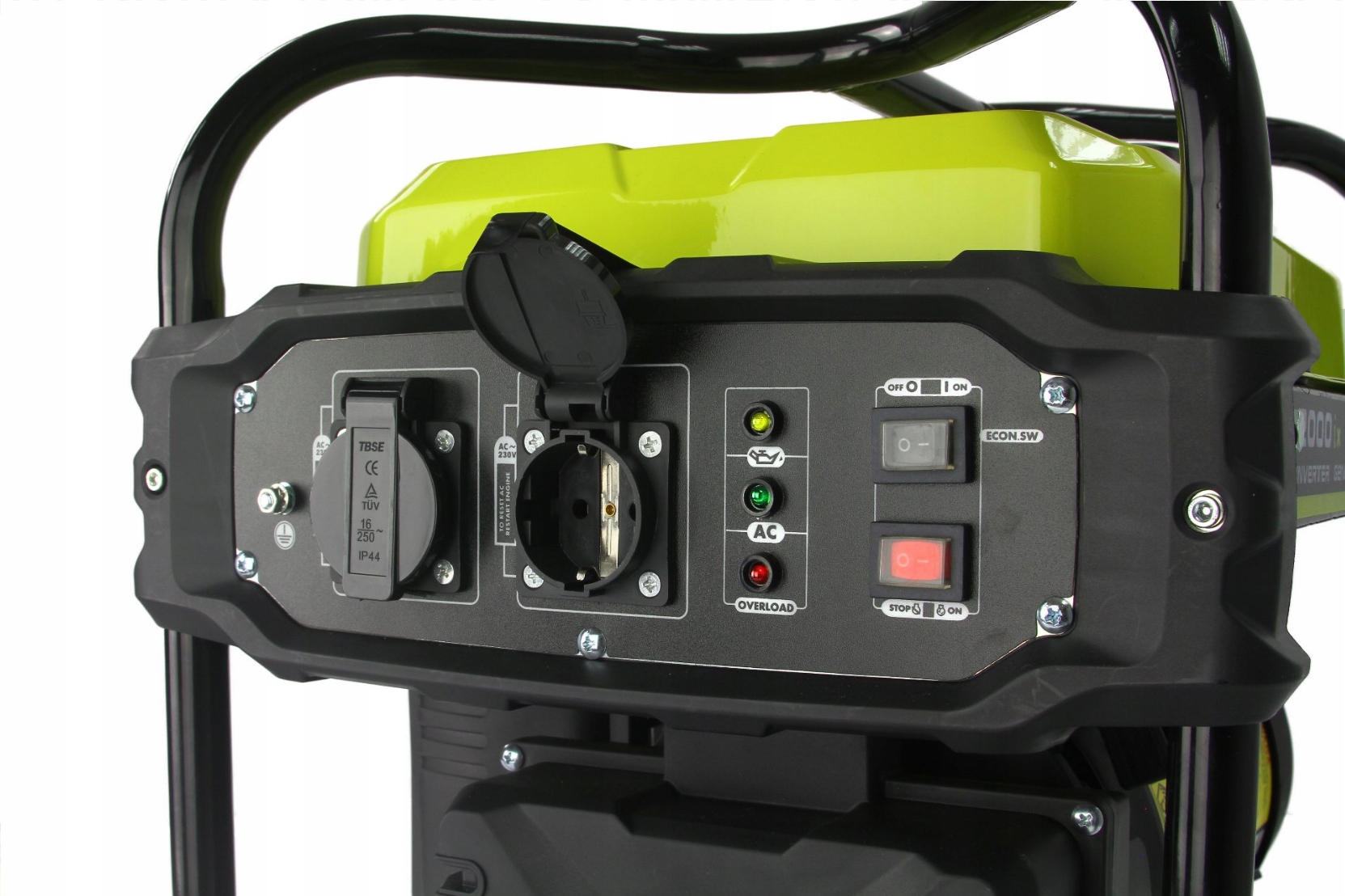 AGREGAT PRĄDOTWÓRCZY GENERATOR PRĄDU AVR 2,0 kW Typ agregatu jednofazowy