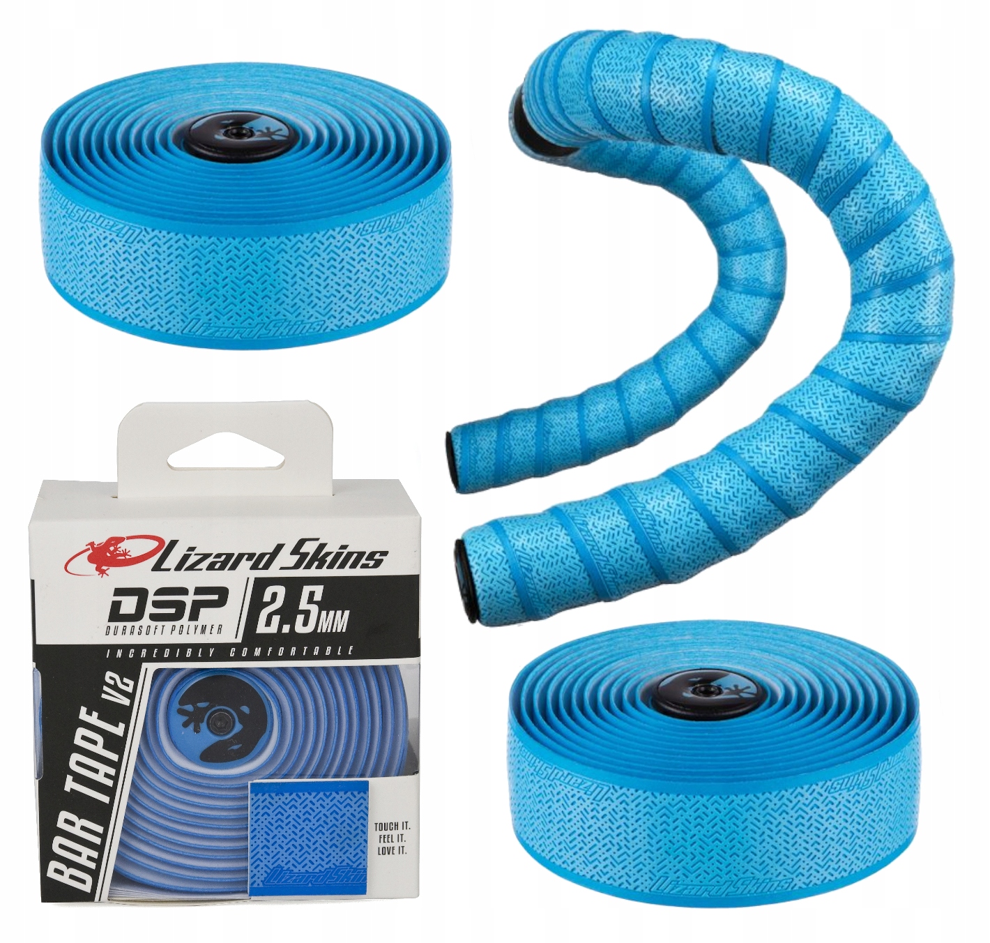 Omotávka na řídítka jízdního kola Lizard skins Dsp 2.5 mm tyrkysová