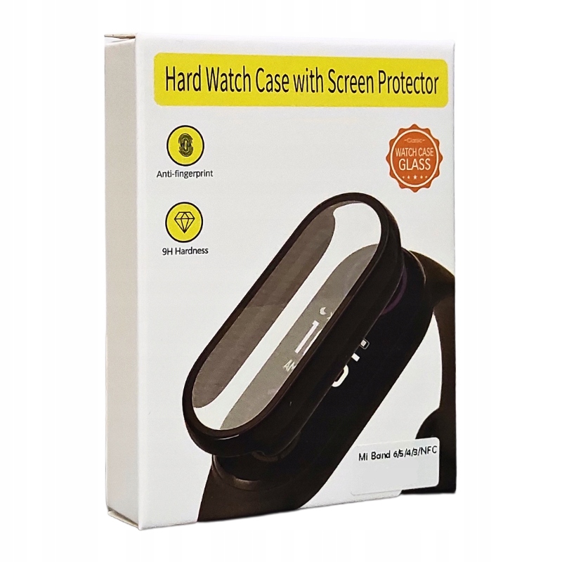 ETUI CASE SZKŁO ochronne XIAOMI MI BAND 4/5/6 NFC Kod producenta CASE_BAND6