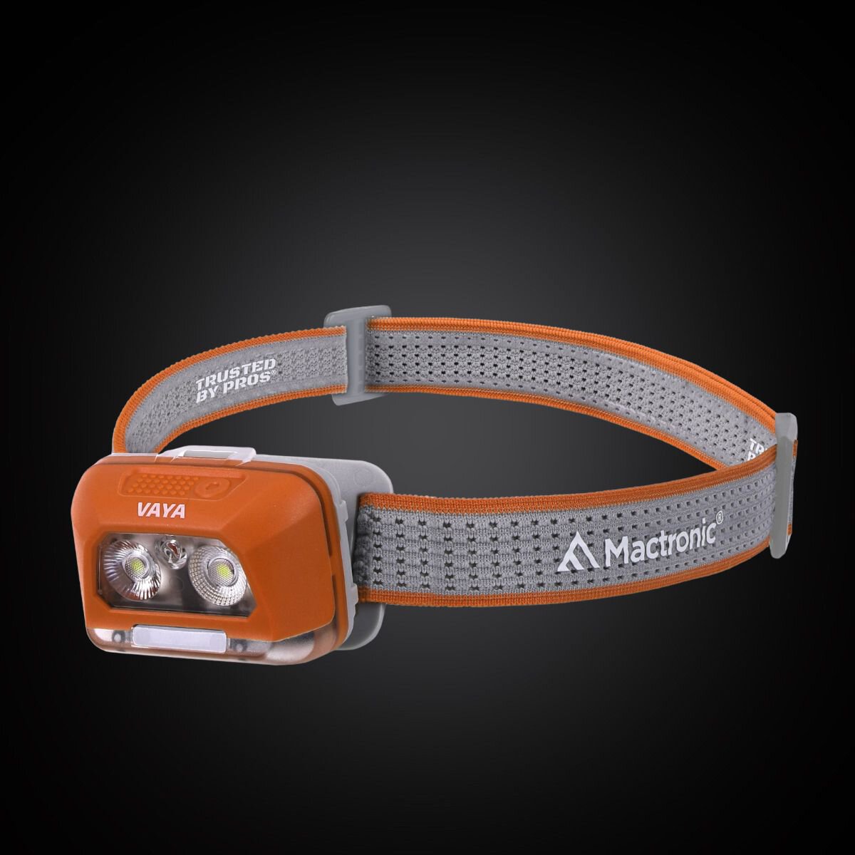 Latarka czołowa Mactronic Vaya AHL0091 pomarańczowa