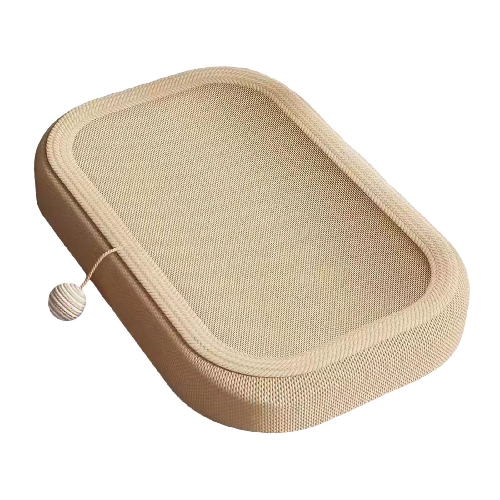 Levně Škrabadlo pro kočky Interaktivní hračka protiskluzové hnědé 66 cm