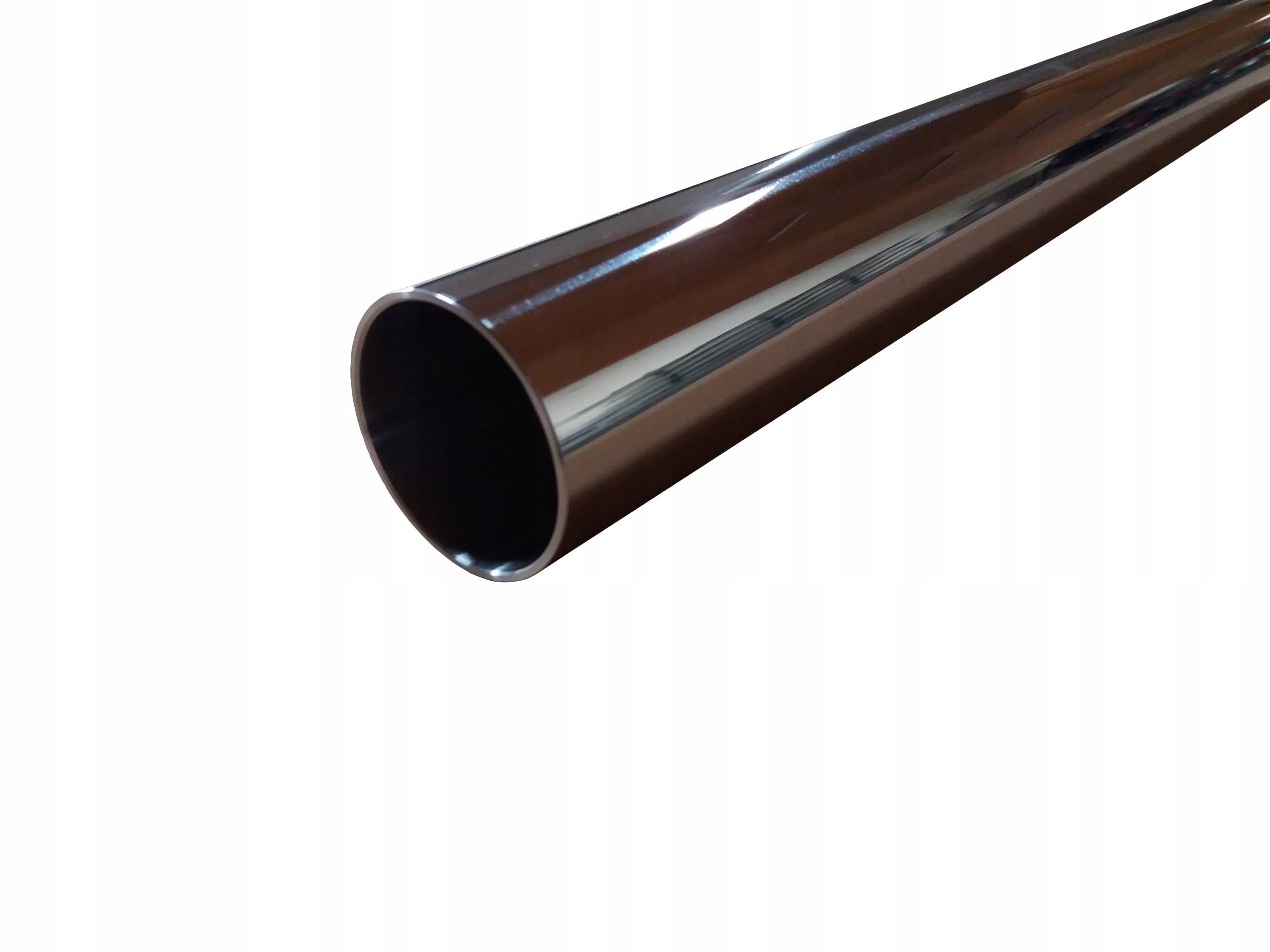 Нержавеющая полированная труба 76, 1X2 мм INOX 150 см