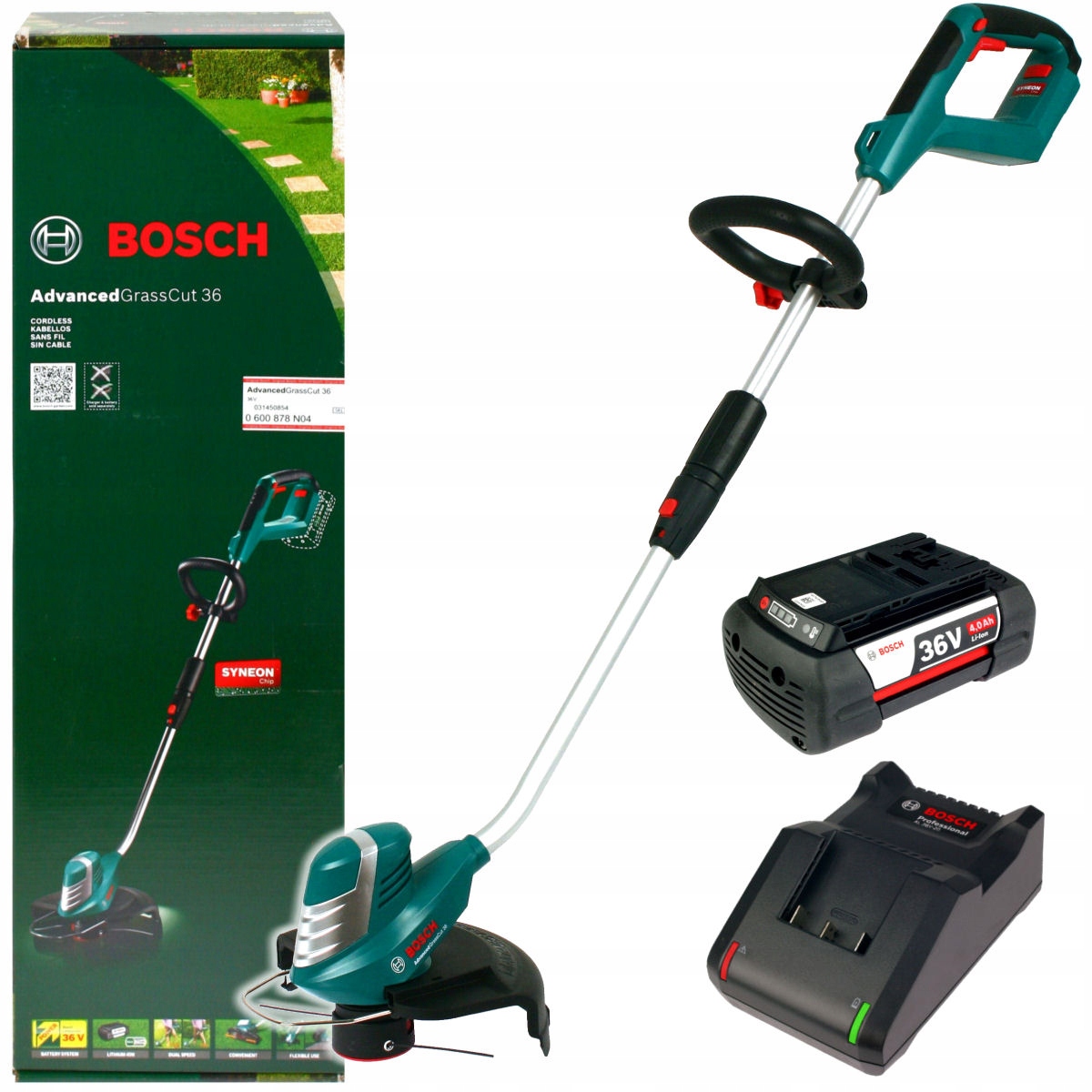 

Podkaszarka Akumulatorowa 30cm 36V Bosch 1x4,0Ah