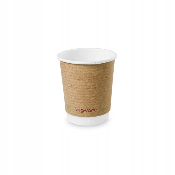 

Ekologiczne kubki dwuwarstwowe Kraft 250ml 25szt