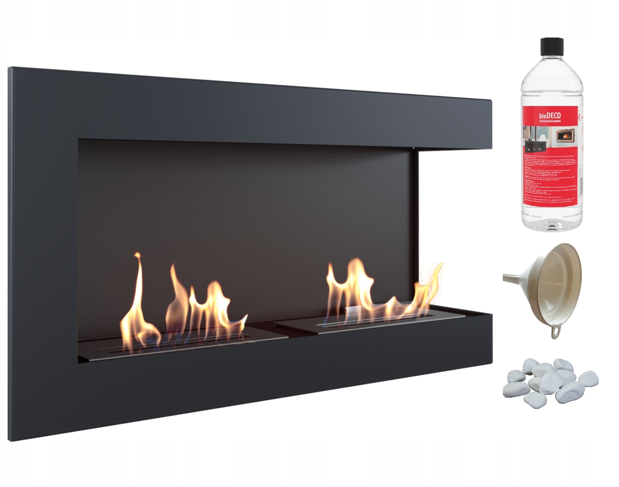 Biokrb Bio Rohový Krb Delta 900 Pravý