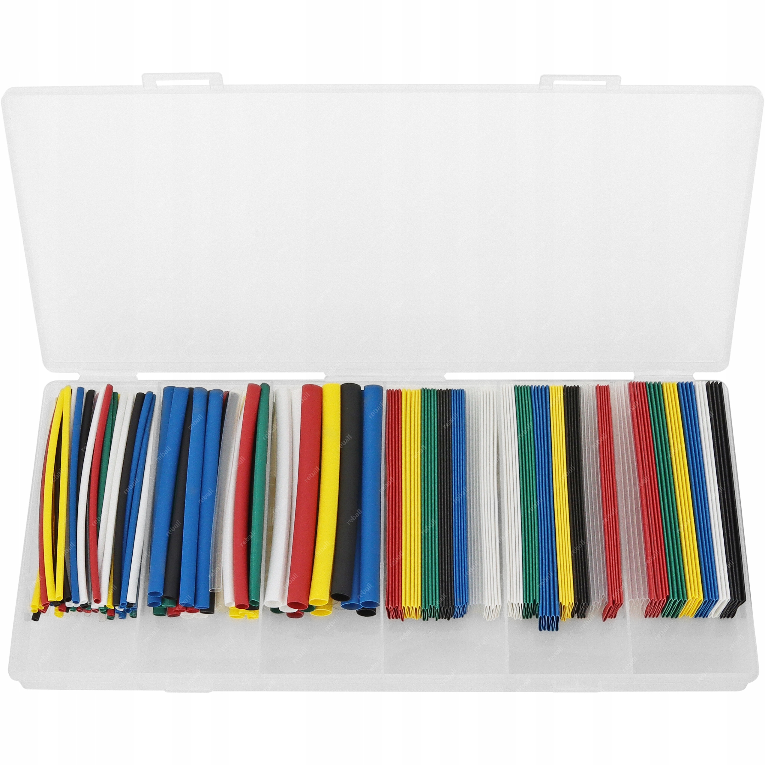 KOSZULKI TERMOKURCZLIWE IZOLACYJNE RURKI KAPTURKI RĘKAWY PVC KOLOROWE 196x