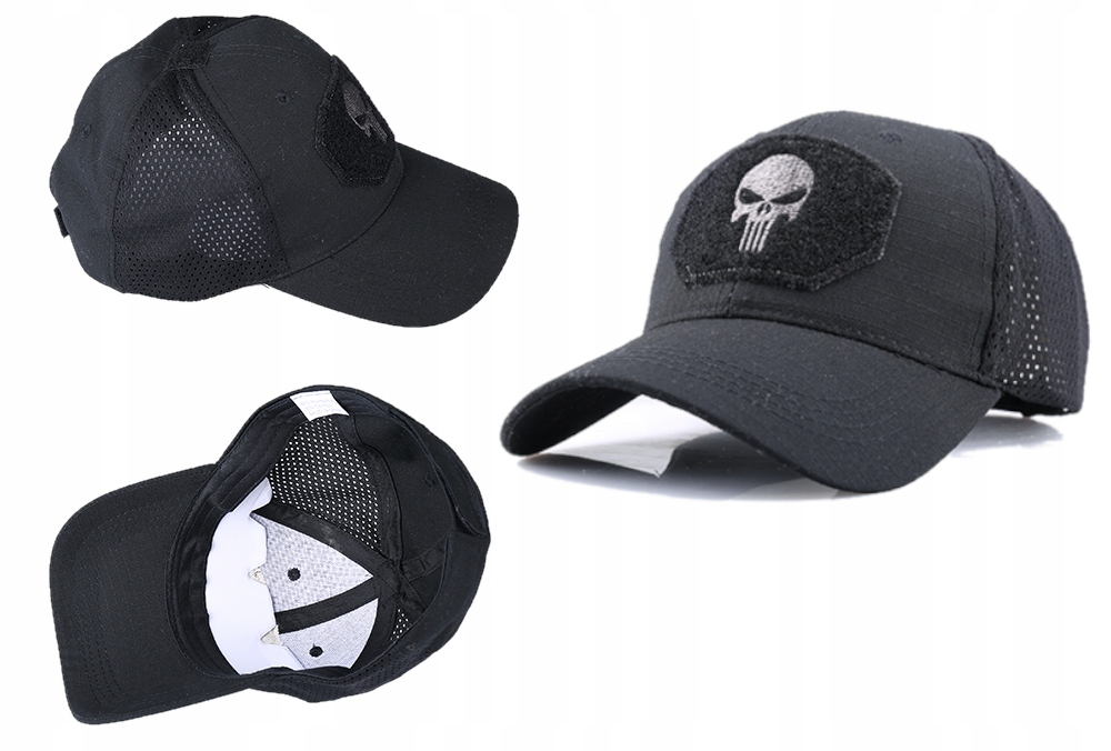 CZAPKA Z DASZKIEM WOJSKOWA TAKTYCZNA PUNISHER ARMY Model LY-CAP-01