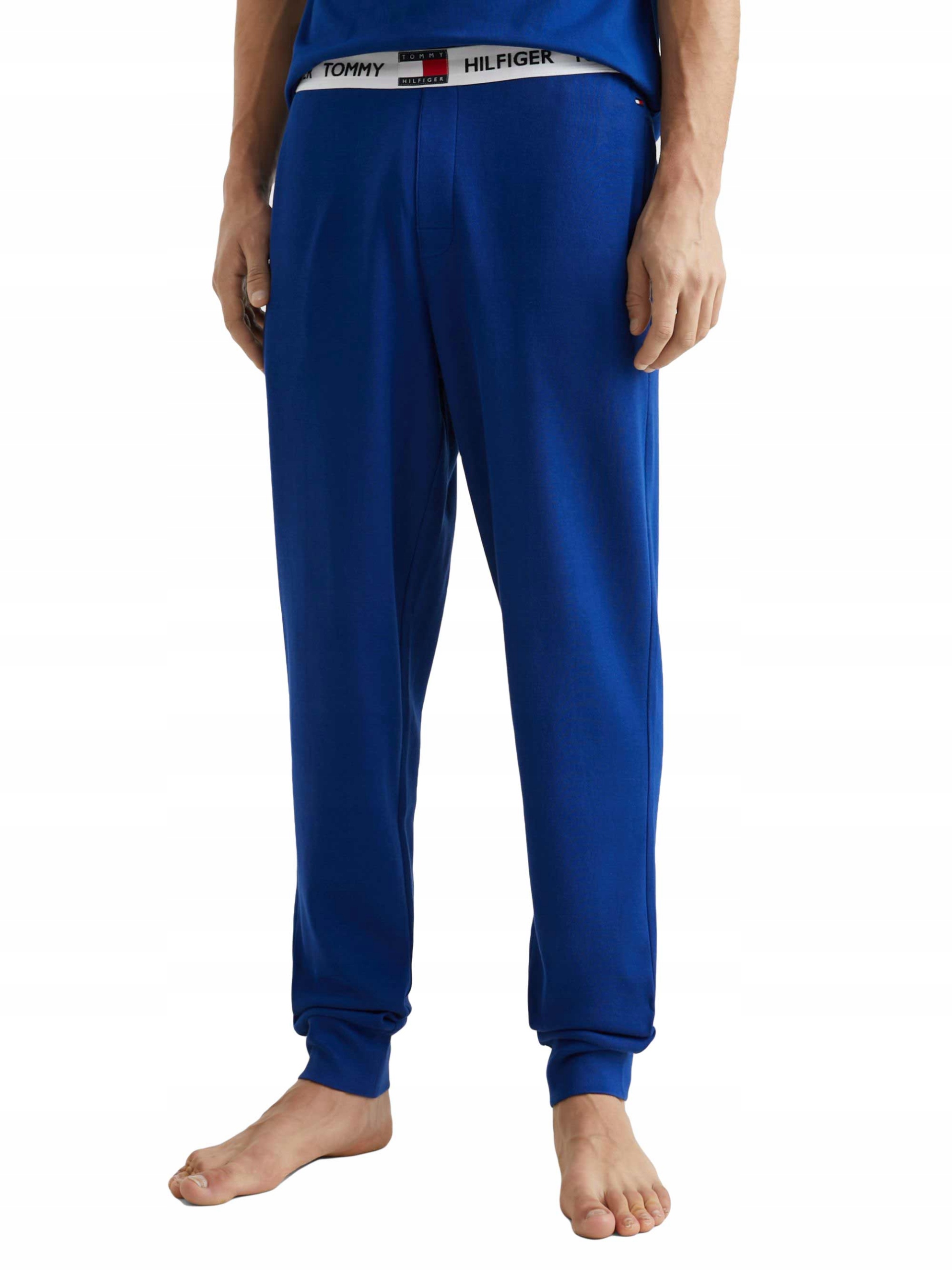 Tommy Hilfiger Spodnie Męskie Dresowe Kobalt r. XL