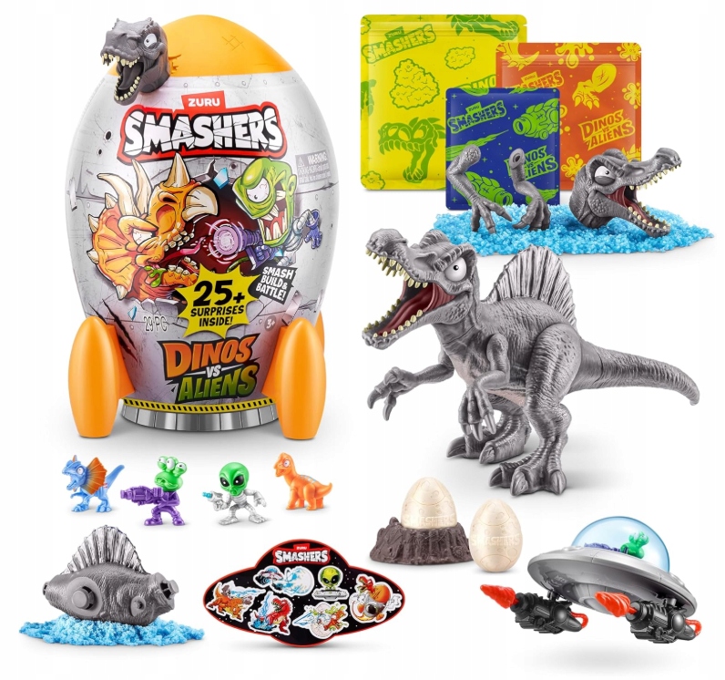 Zuru Smashers Dino vs Aliens Mimozemšťané versus Spinosaurus 74141