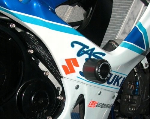 Crash Pady Classic Rg Racing Suzuki Gsx-r 600/750 06-10 Čierne