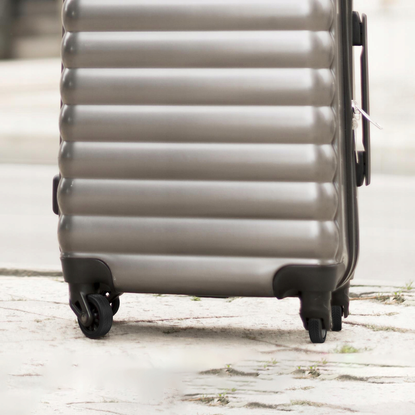 SILIKONOWE OSŁONY NA KOŁA BAGAŻOWE DO WALIZKI Stan opakowania oryginalne