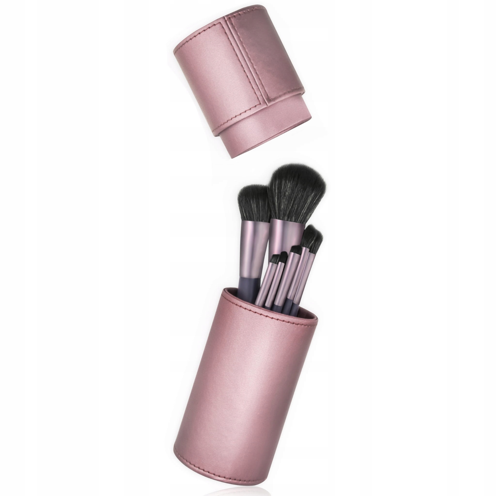 Професійний набір пензлів для макіяжу Make Up у тубусі — фото 10