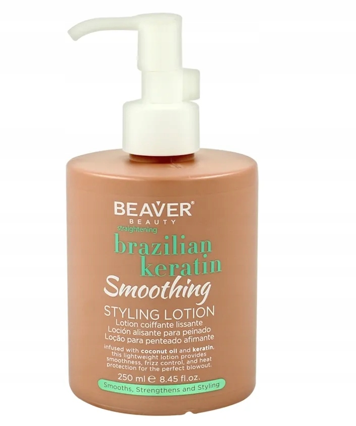 BEAVER Brazilian Keratin Smoothing Styling Lotion 250ml