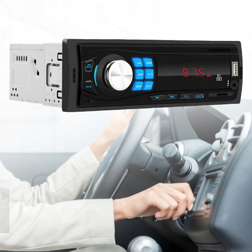 6935461862277 - Авто MP3 плеер Bluetooth Hands-free Call AUX / Micr