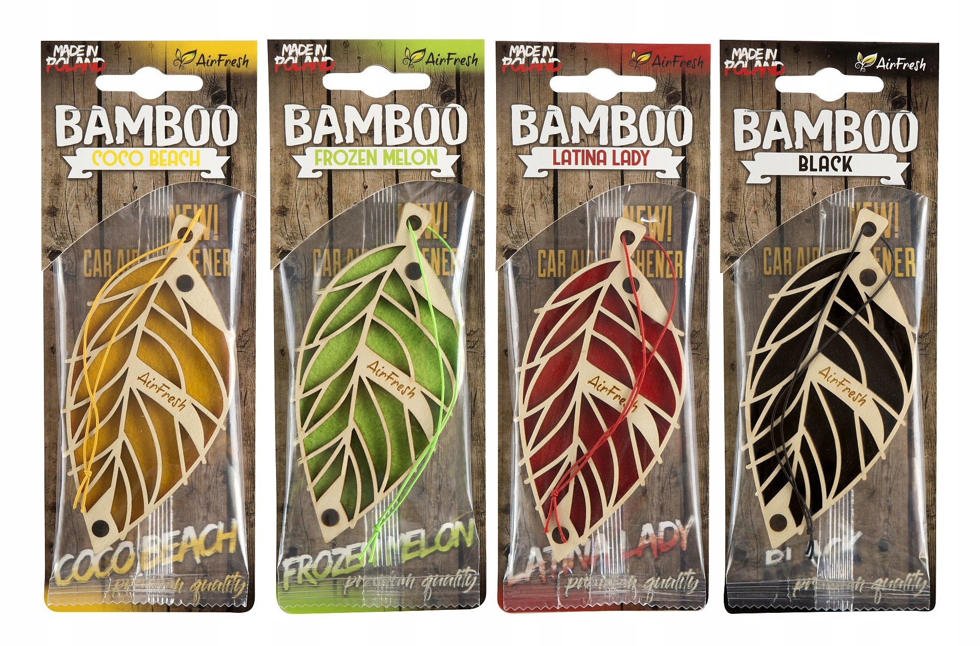 ZAWIESZKA ZAPACHOWA BAMBOO Z DREWNA. LATINA LADY EAN (GTIN) 5901549832907