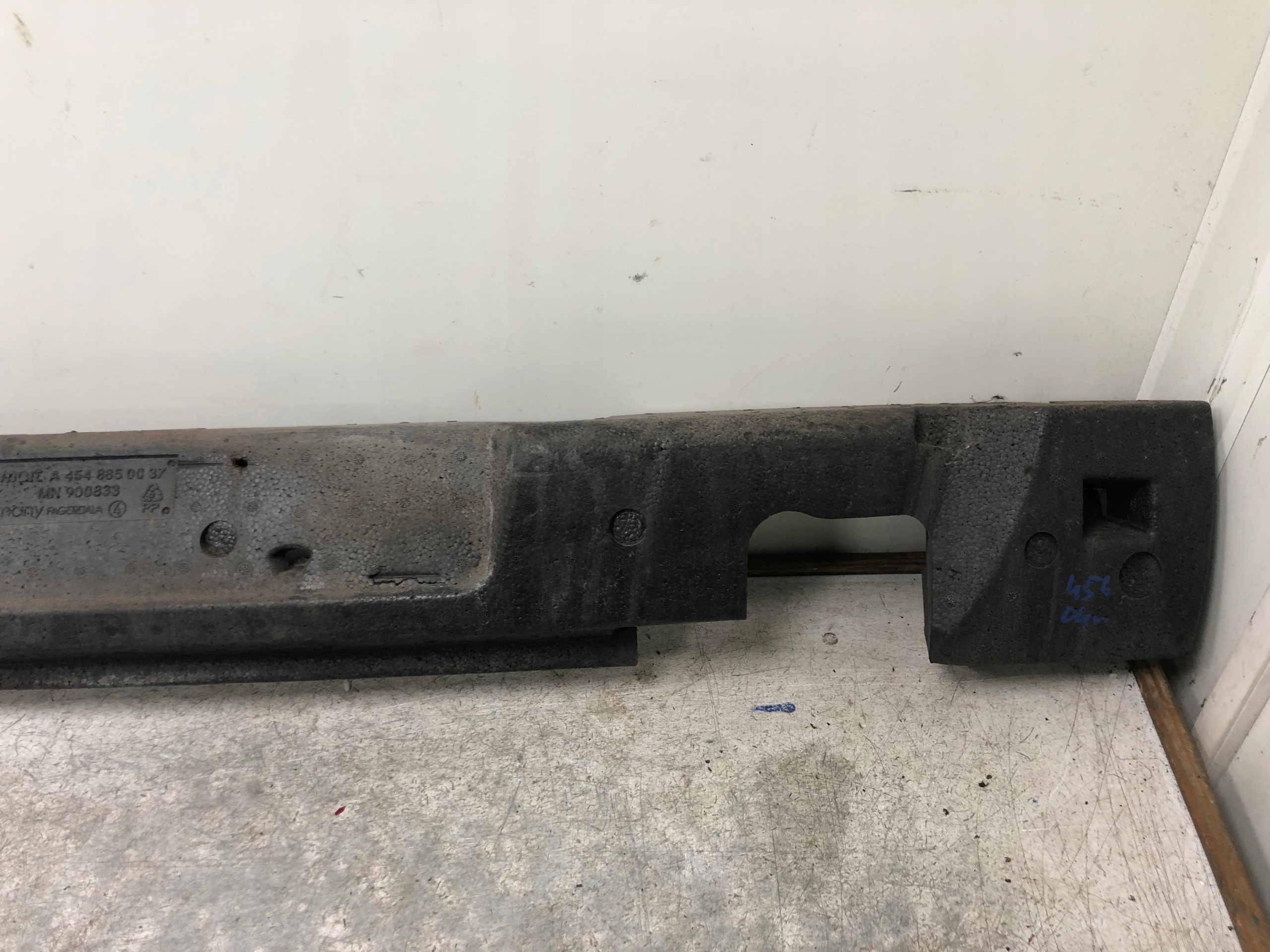 ASBORBER der Stoßstange heck SMART FORFOUR 454 A4548850037