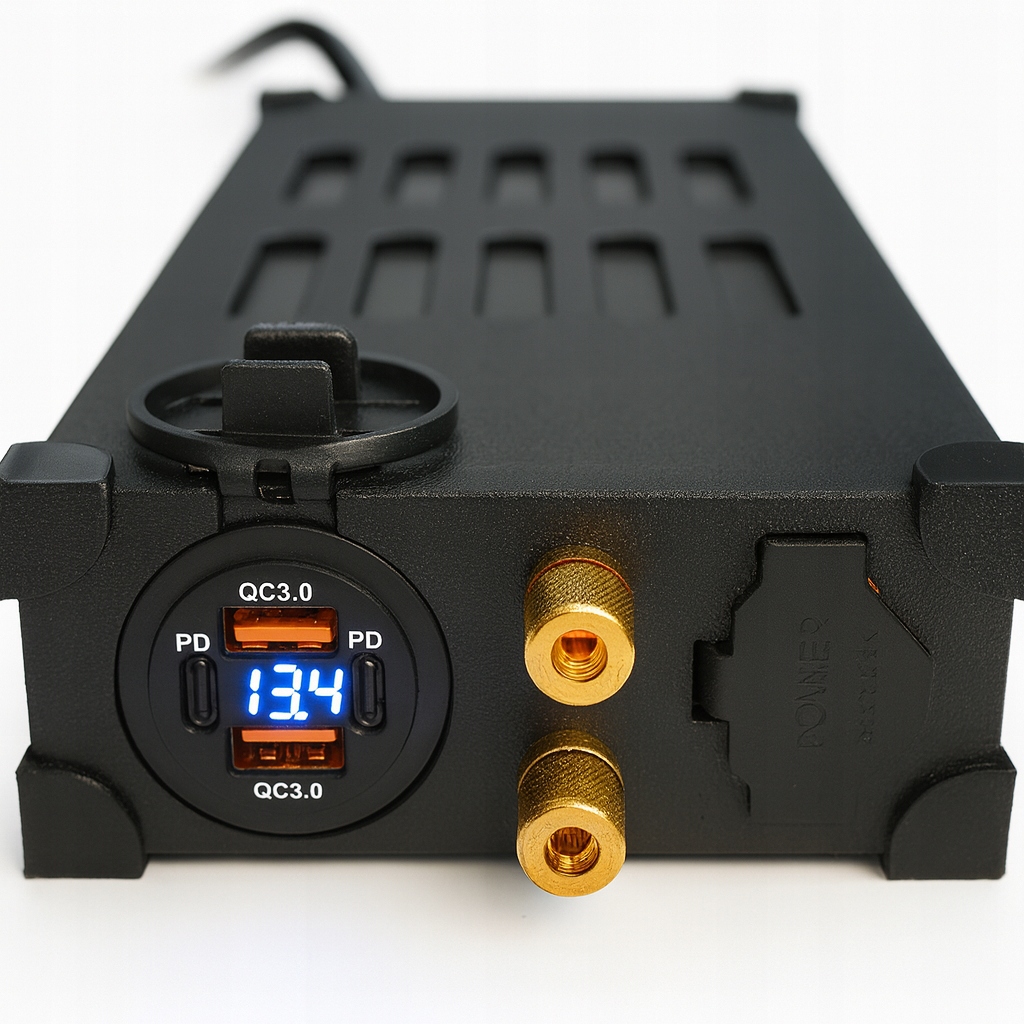 Zasilacz 13,4V DC 34A 460W, 220-240V, woltomierz/USB/LED/XT60 kabel