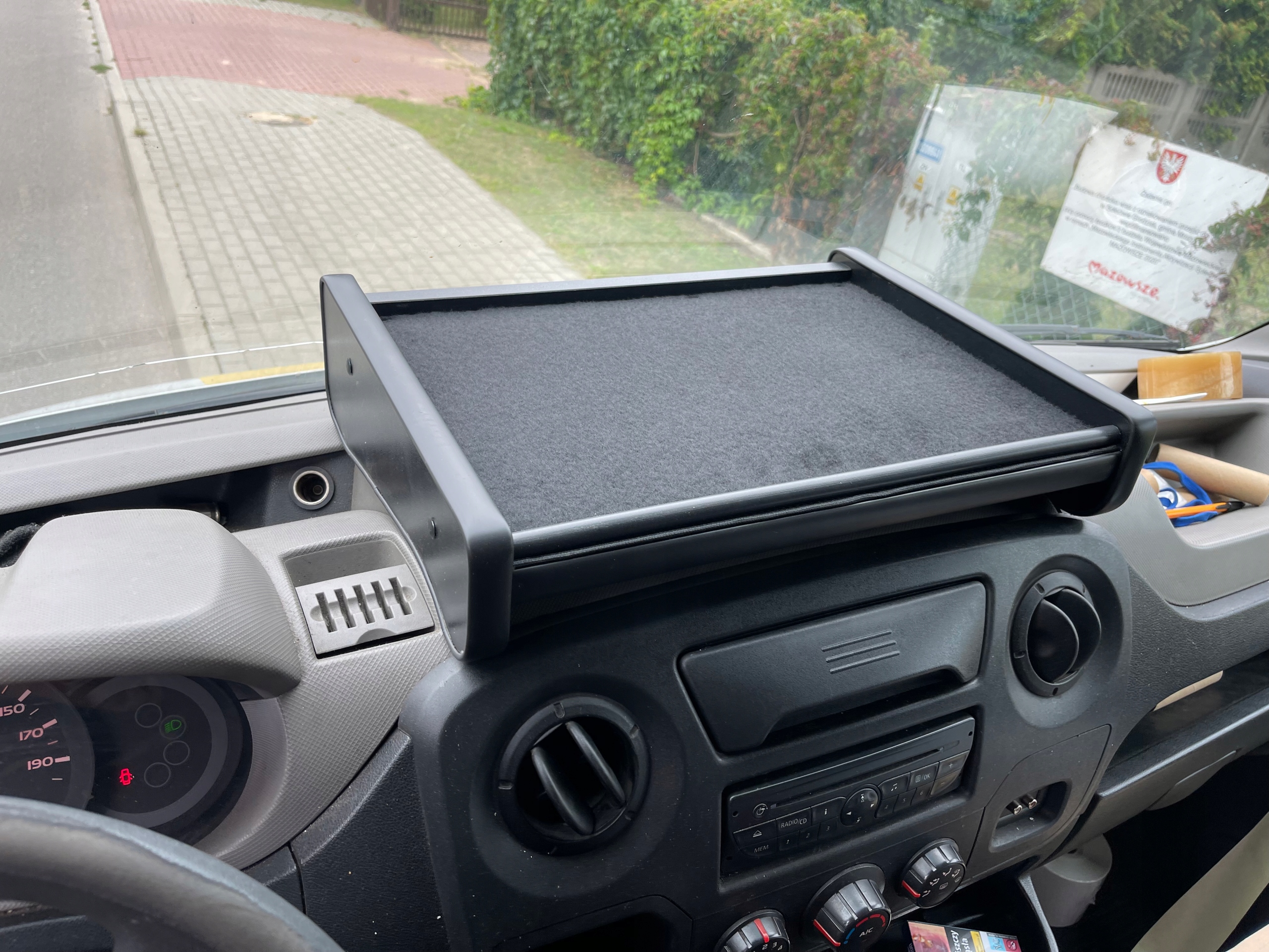 Policový Stolek Na Kokpit Bus Master Movano 2009-2019R