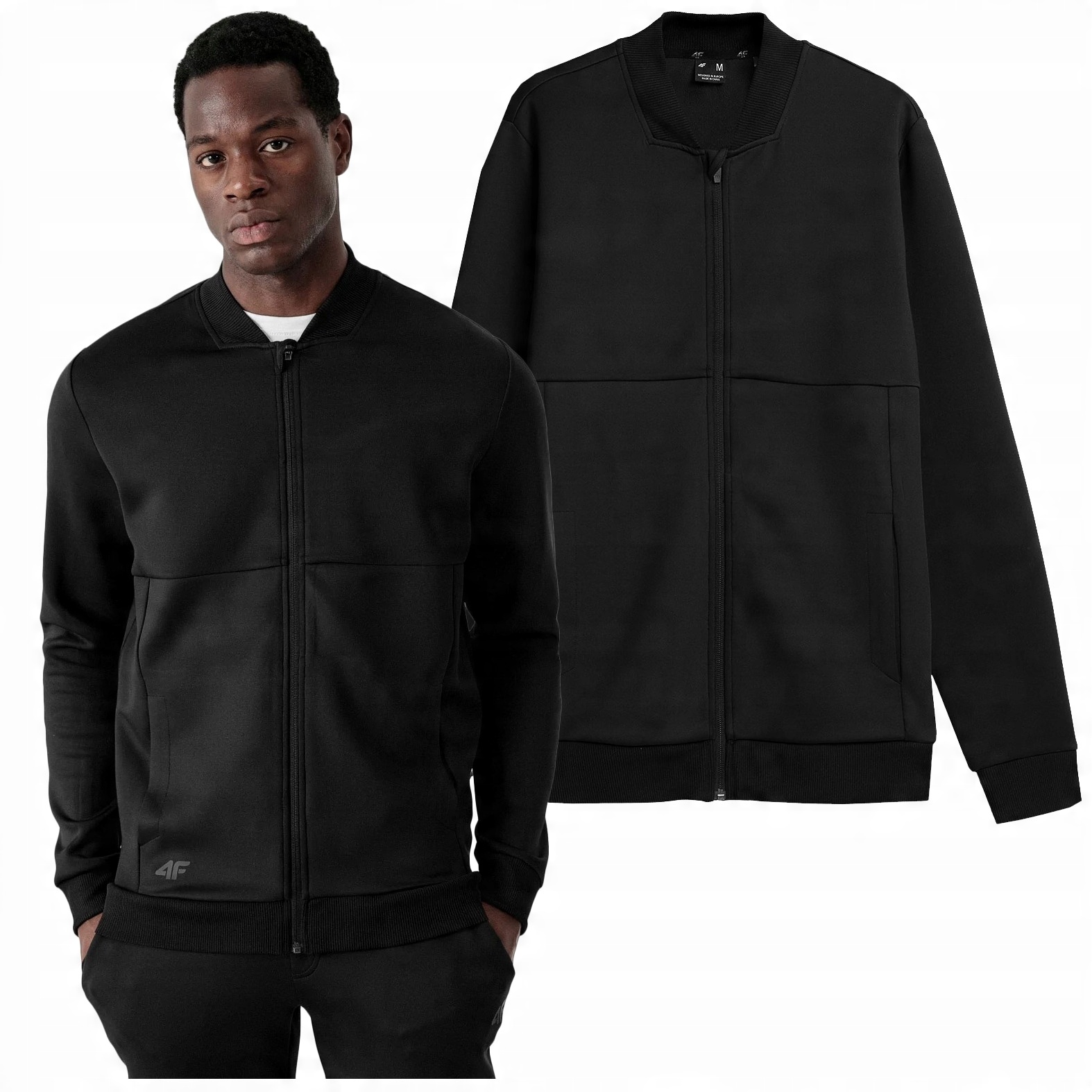 

Bluza Bomberka męska 4F Rozpinana BLM020 XXL