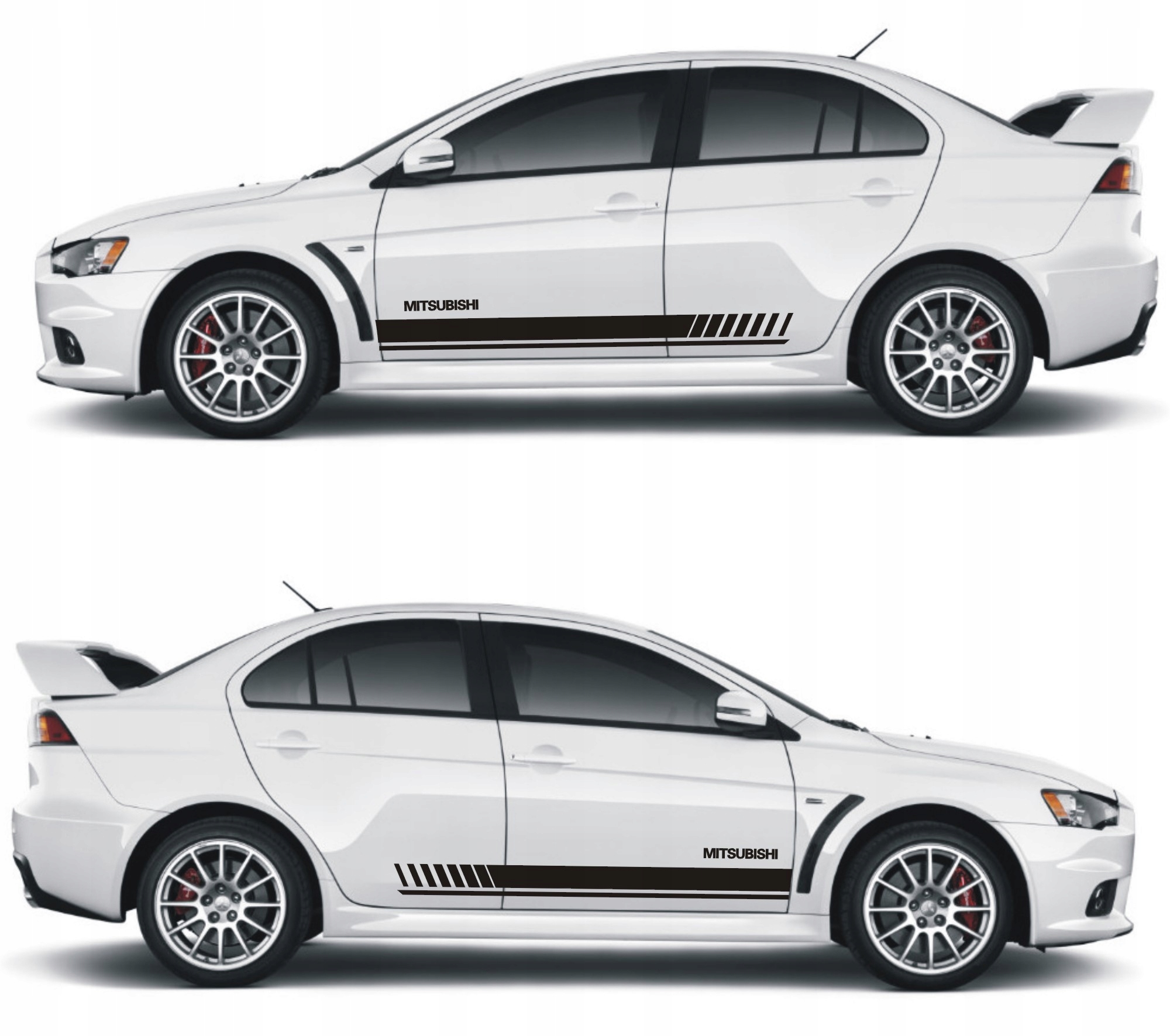 MITSUBISHI Pasy Uniweralne 180cm Naklejki Tuning