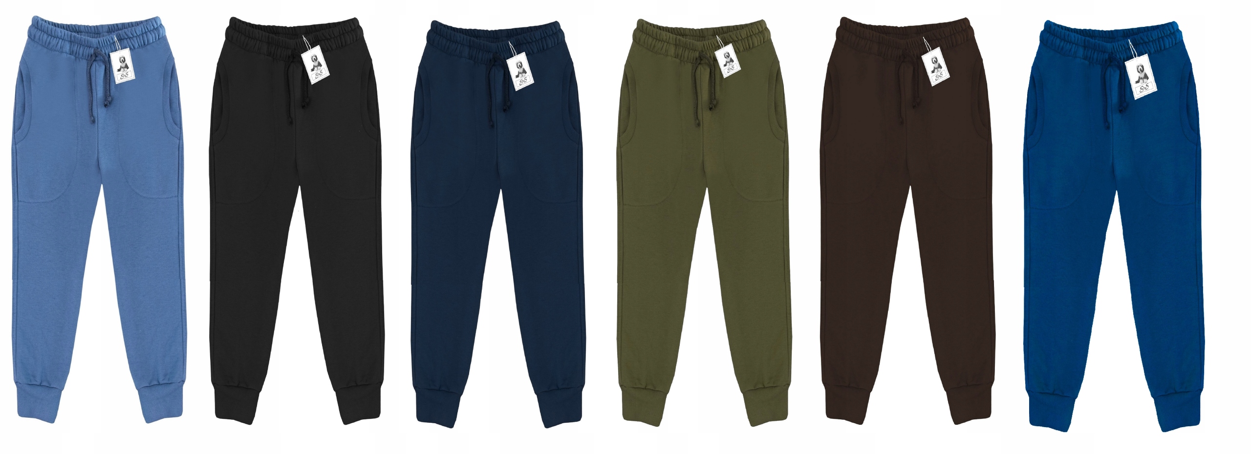 BAWEŁNA Codzienne spodnie dresowe 128 Płeć chłopcy dziewczynki