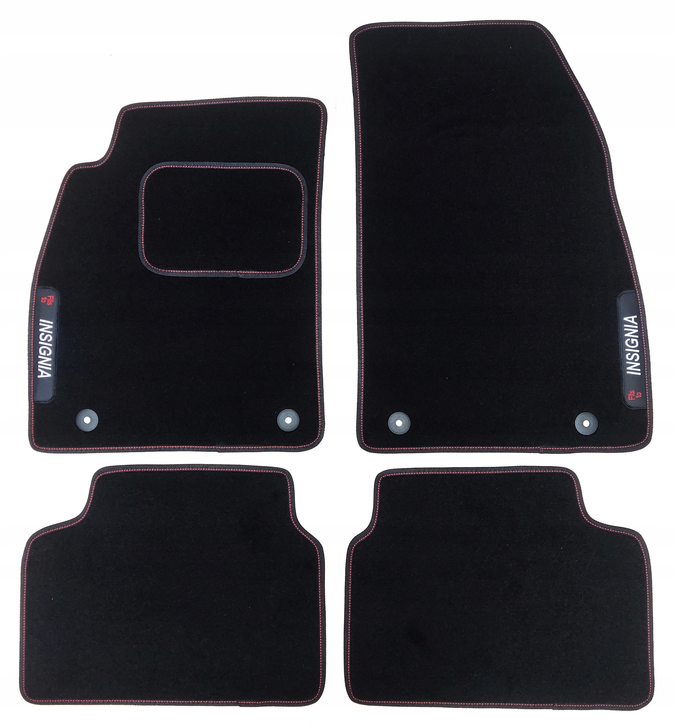 Коврики Е-Коврики велюровые N22g5k3ope006 4 el.