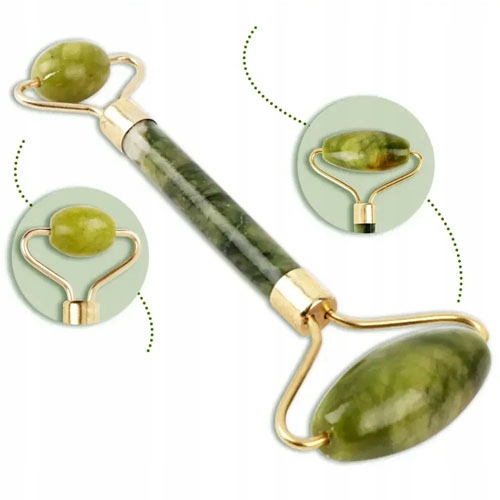 JADE ROLLER DO MASAŻU SKÓRY GŁOWY I CIAŁA MASAŻER DO TWARZY LIFTINGUJĄCY EAN (GTIN) 764322304528
