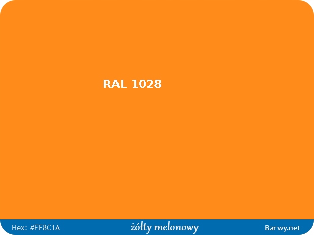 RAL 1028 żółty AKRYL POLIURETAN WYSOKI POŁYSK 337 Producent Gravihel