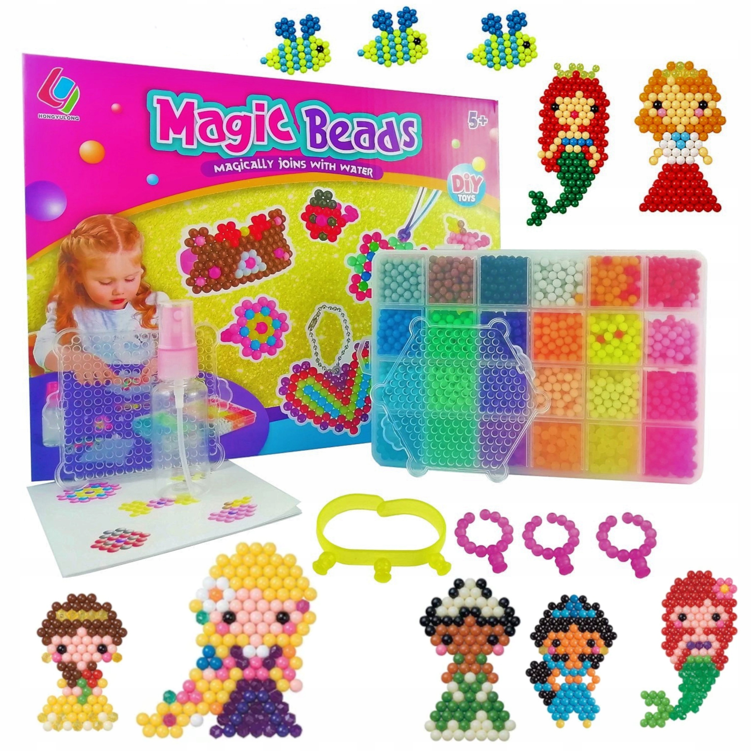

Koraliki Wodne Magiczny zestaw 3D Szablony 3500 el