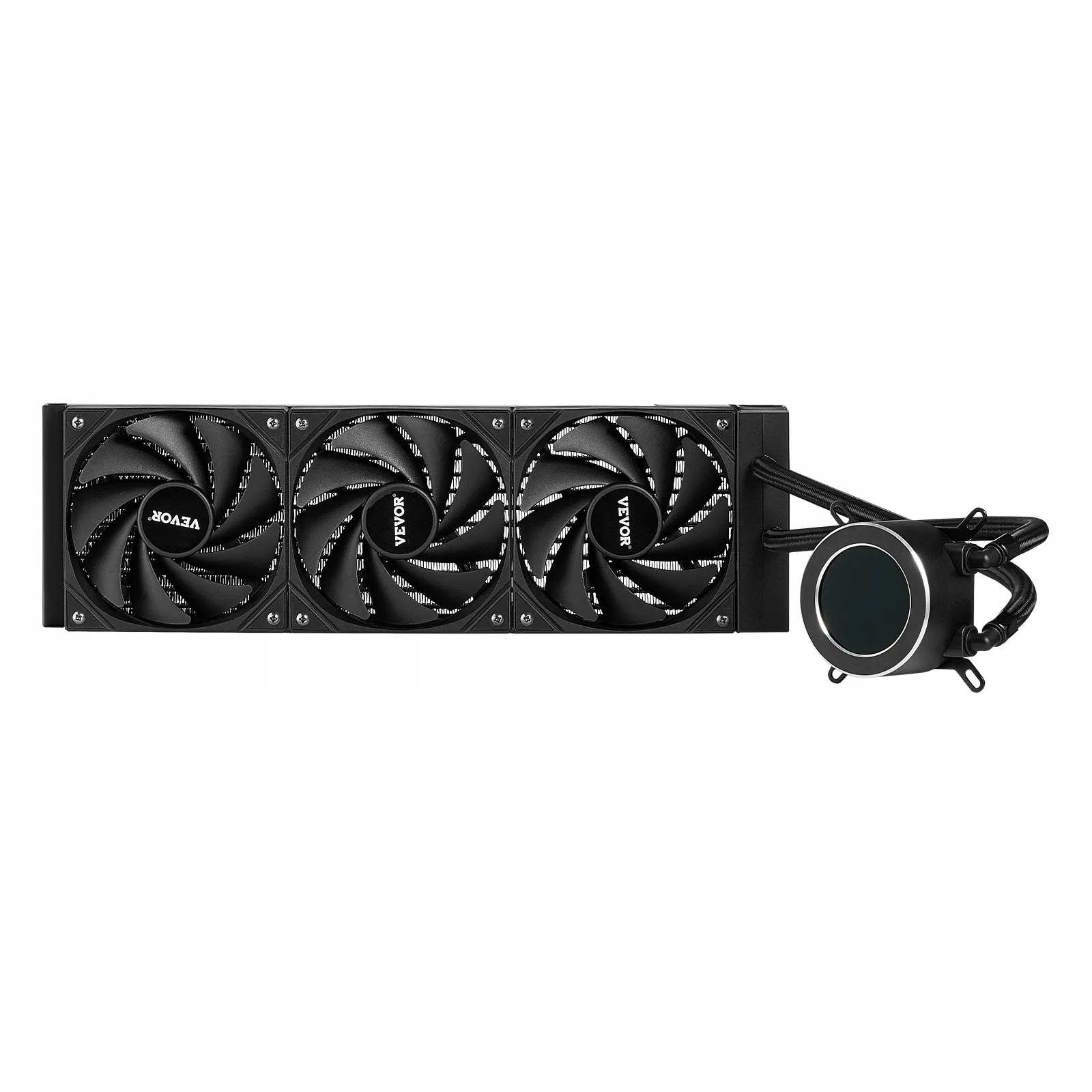 Chłodzenie wodne CPU AIO 360mm 3x120mm LCD PWM Intel AMD