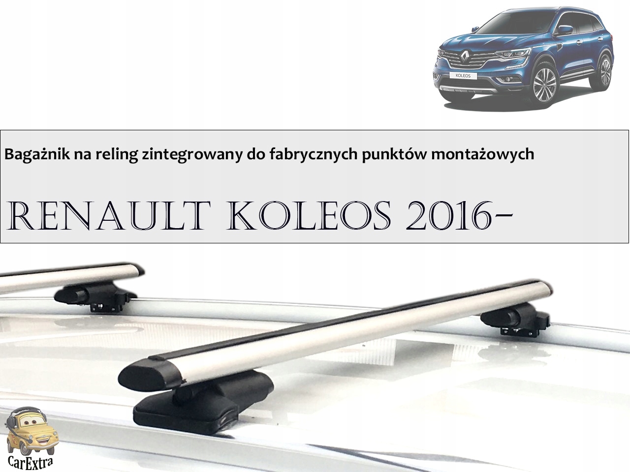 Strešný nosič Renault Koleos 2016