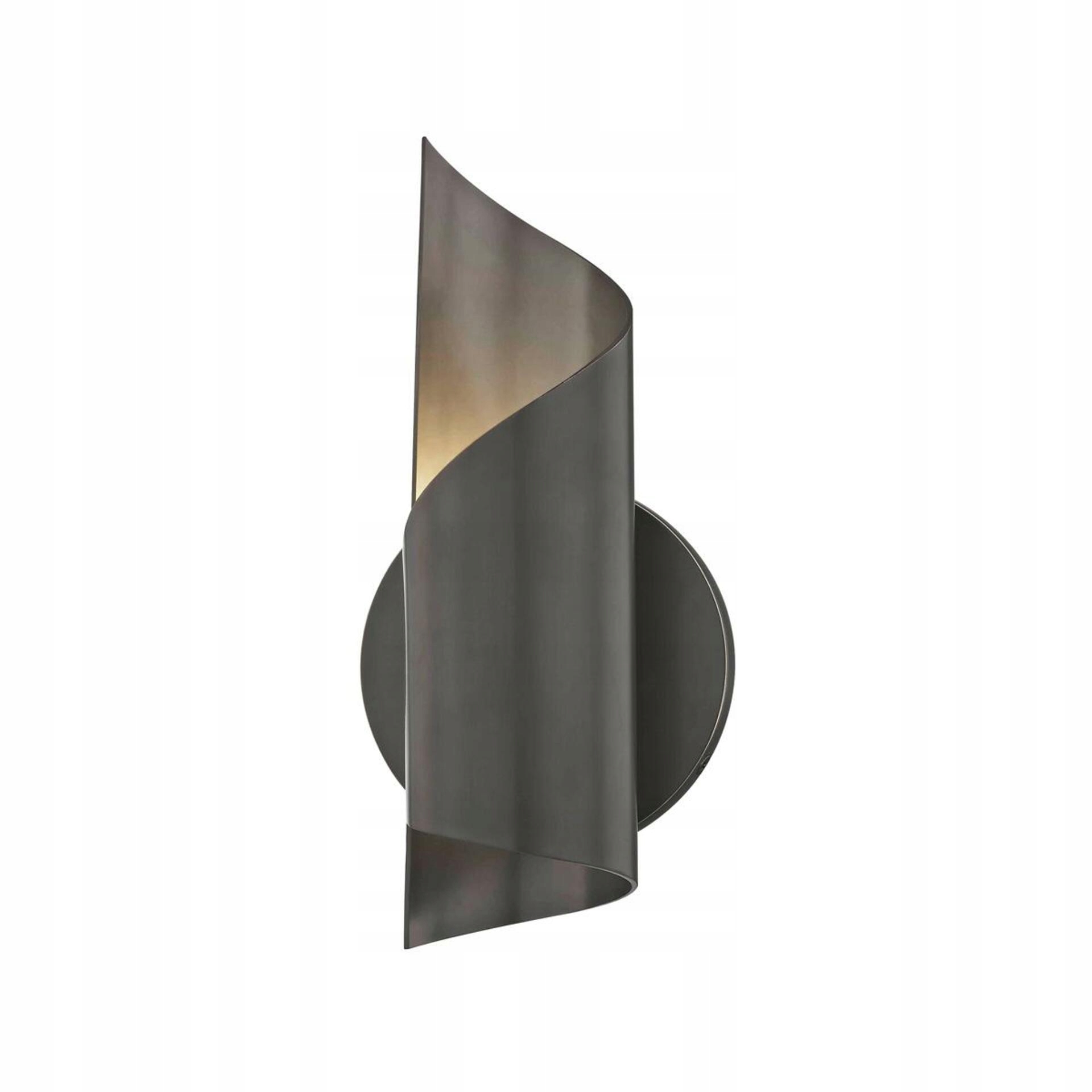 Hudson Valley nástenné svietidlo Evie oceľ starobronz G9 1x6W H161101-OB-CE