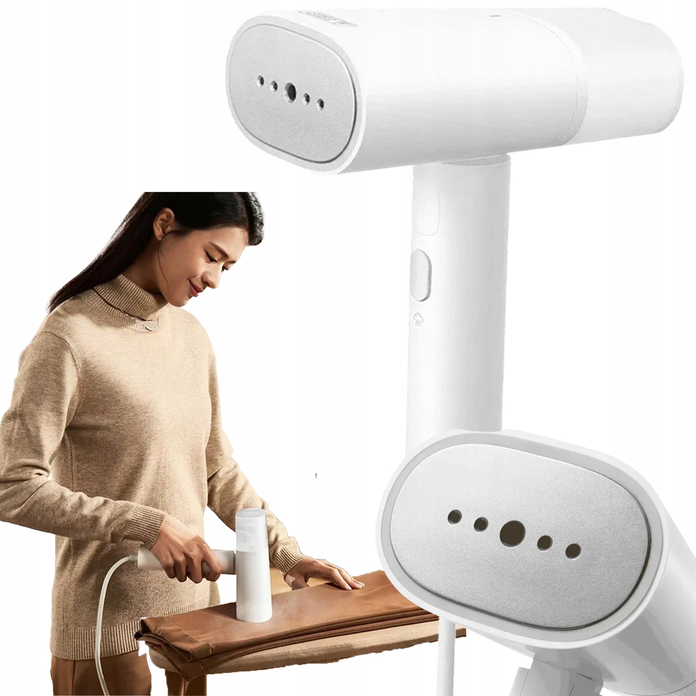 Skladací naparovač odevov – Ručná naparovacia žehlička 1300 W – 160 ml Streamer