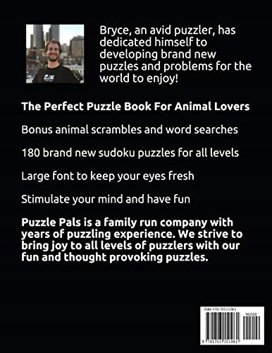 Pals, Puzzle SUDOKU Animal Edition Język publikacji angielski