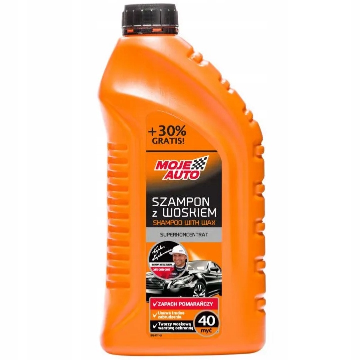 MOJE AUTO SZAMPON SAMOCHODOWY Z WOSKIEM 1,3L