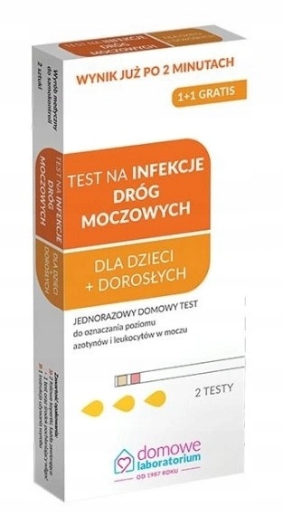 

Test Na Infekcje Dróg Moczowych Dzieci Dorośli 1+1