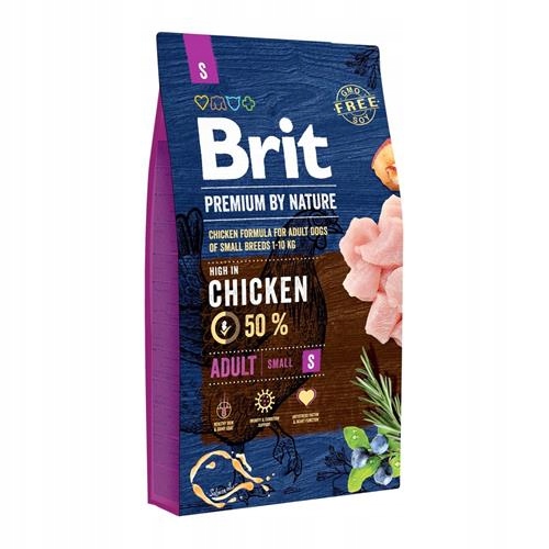 Levně Brit Premium By Nature Adult S Small 8kg Yorkshire
