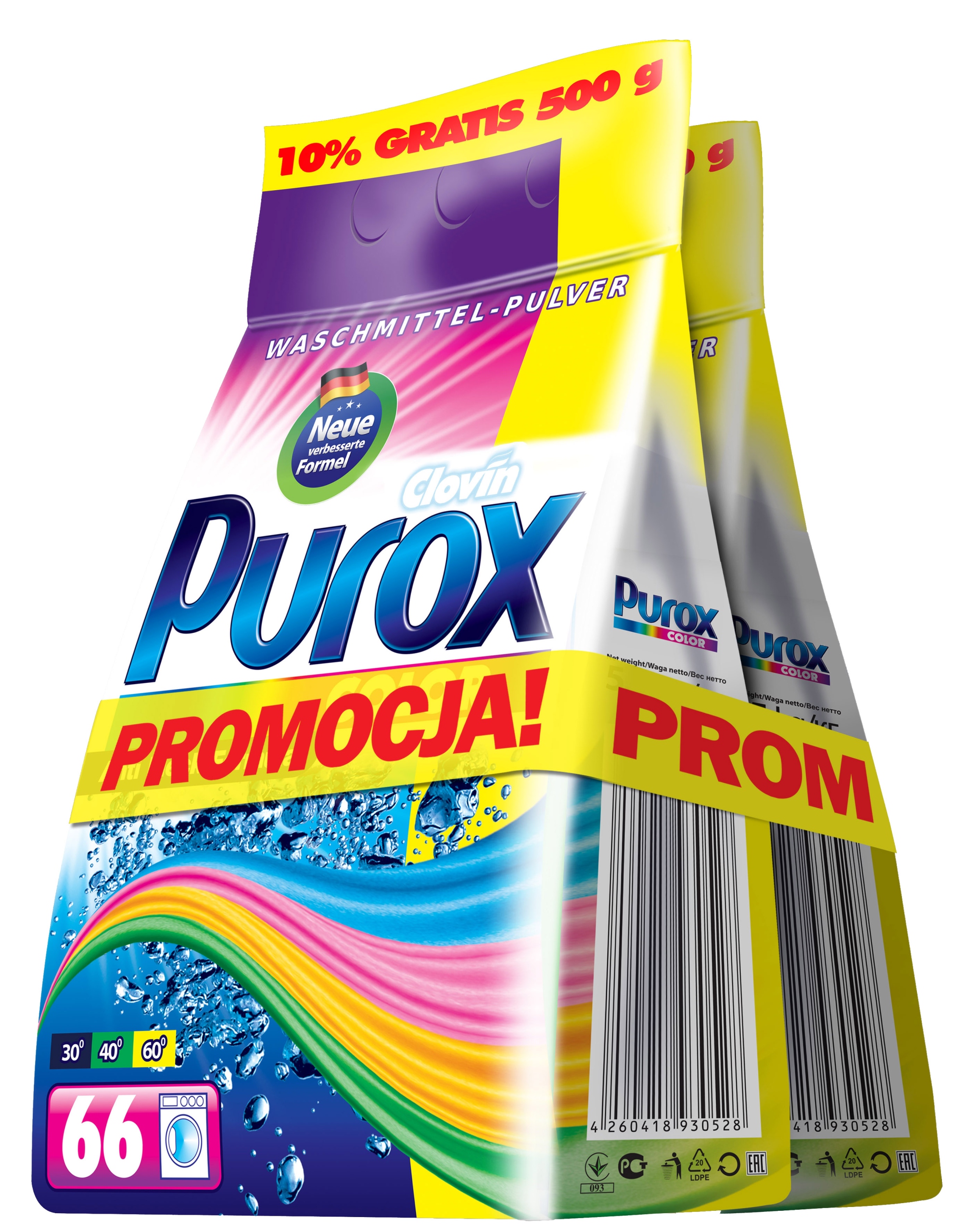 

Niemiecki Proszek Do Prania Purox Kolor Duo 5,5KG