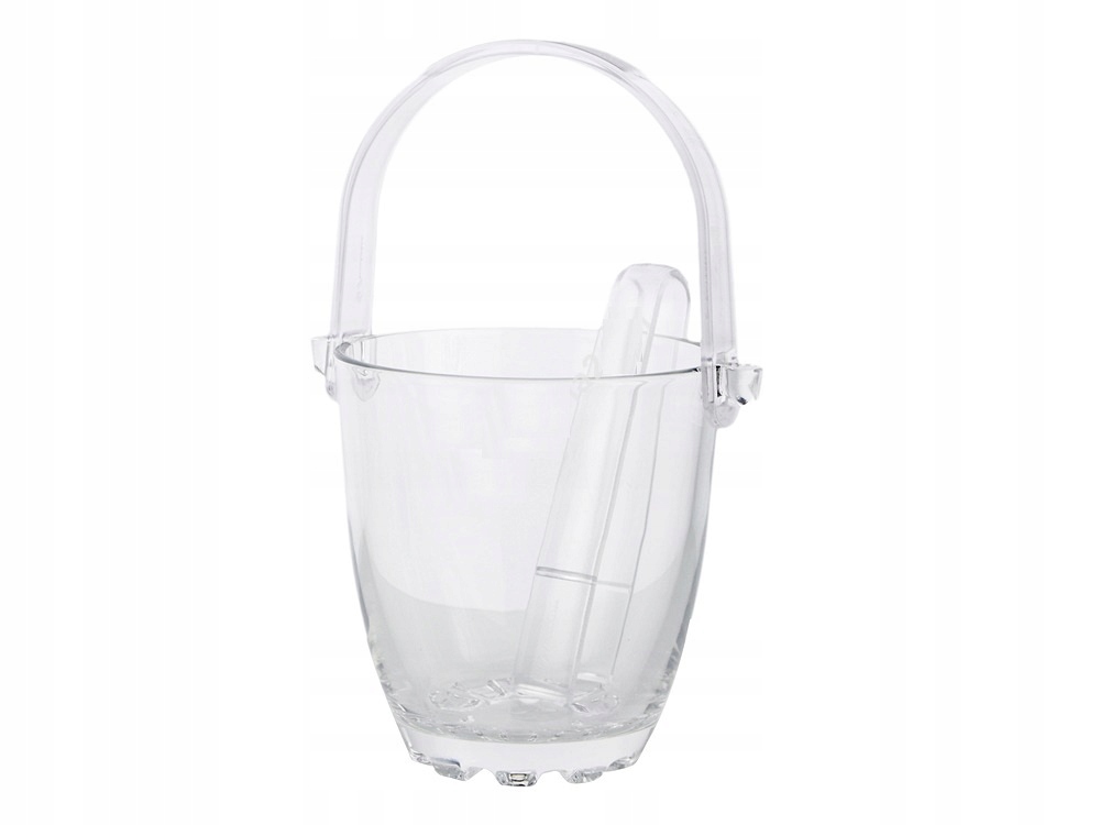 WIADRO WIADERKO SZKLANE DO LODU SZAMPANA