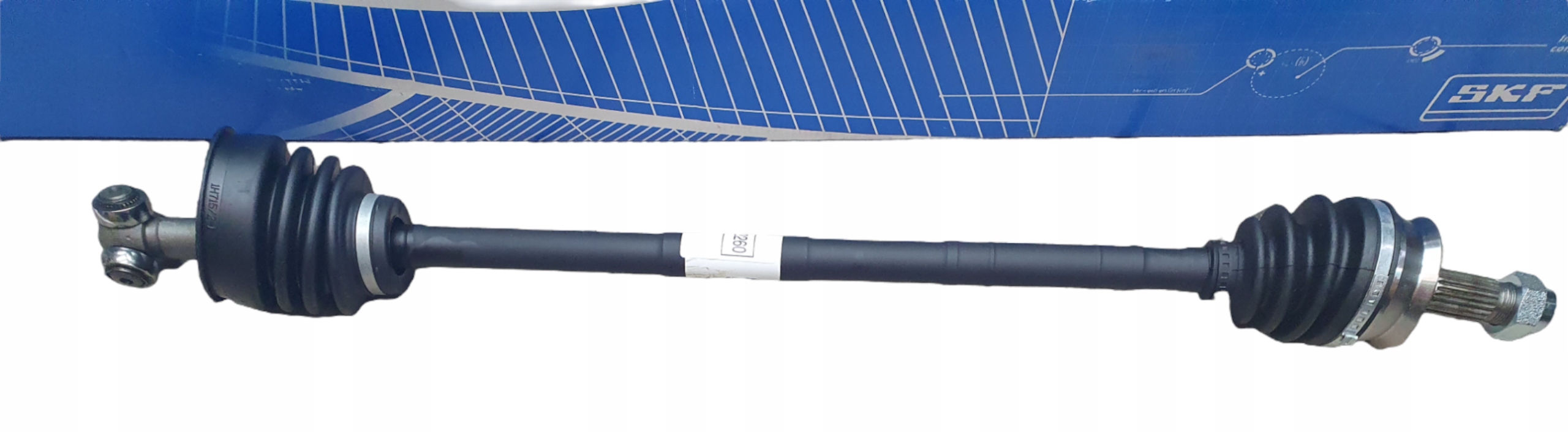 2260 - ПРИВОДНИЙ ВАЛ ПРАВИЙ 796MM FIAT SEICENTO 0.9 1.1