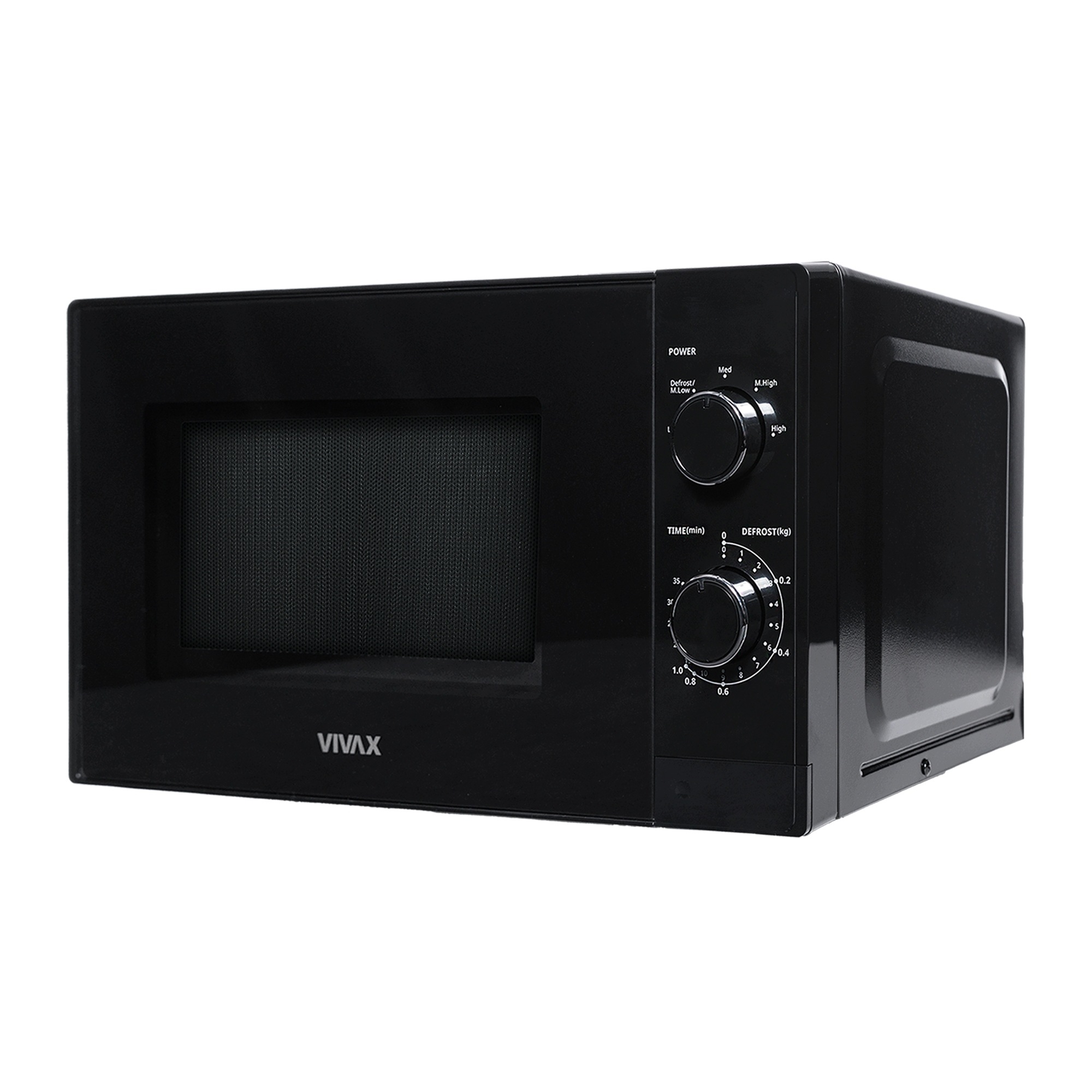 Kuchenka Mikrofalowa Vivax MWO-2071B Czarna 700W 20L Timer Rozmrażanie