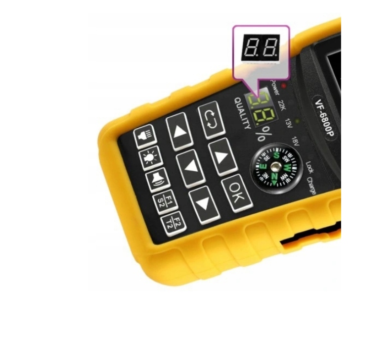 MIERNIK COMBO LINBOX WS-6800P DVB-S2 DVB-T2/C Waga produktu z opakowaniem jednostkowym 0.4 kg