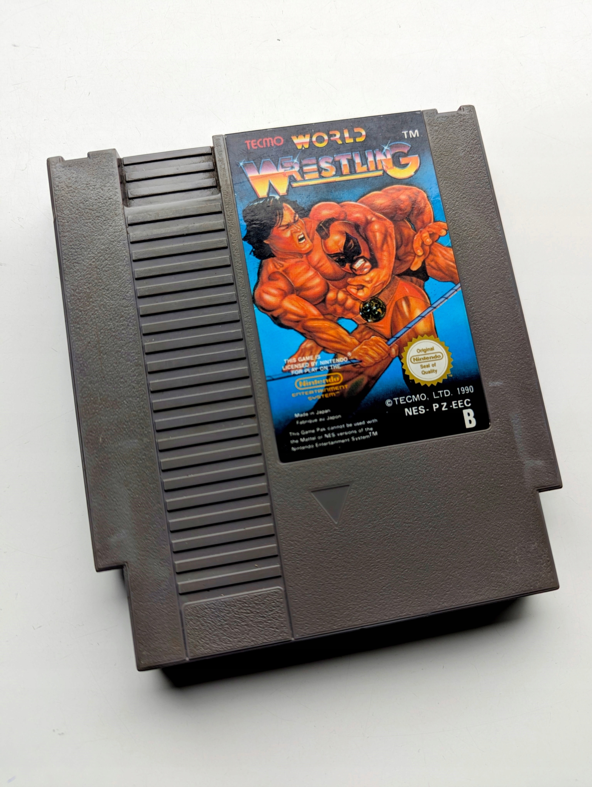 Temco World Wrestling Nintendo NES pudełkowa