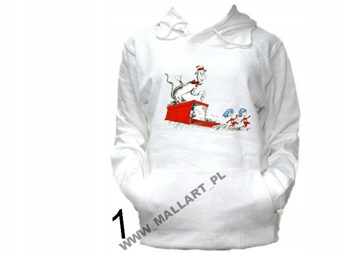 

Bluza Kaptur Dr. Seuss Kot Kapelusz Wzory