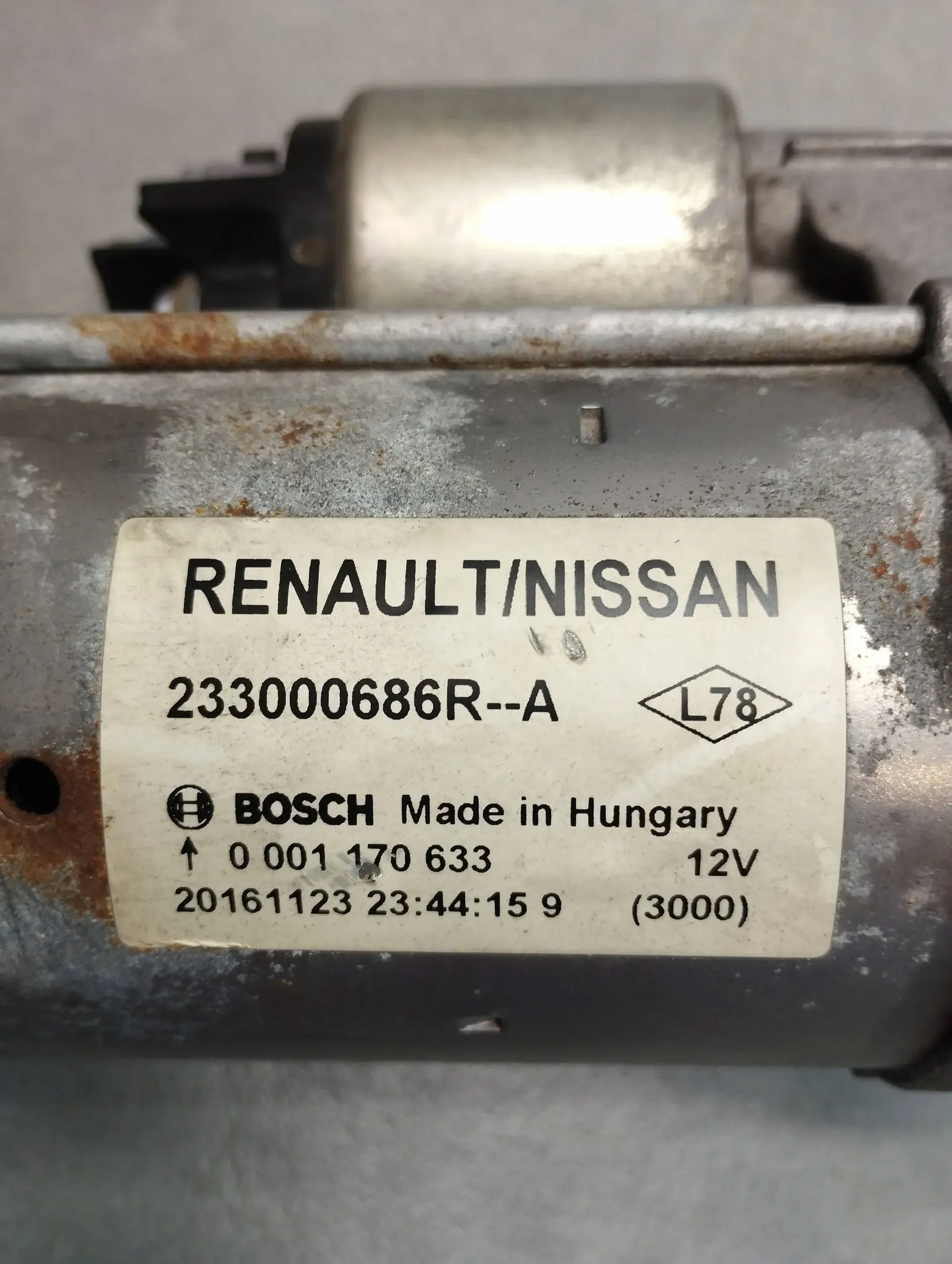 Renault Grand scenic IV 1.6 DCI starter 233000686R