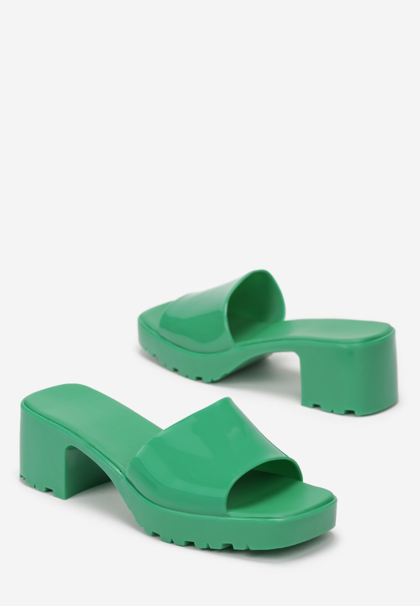 

Renee Zielone Klapki damskie 41 Casual