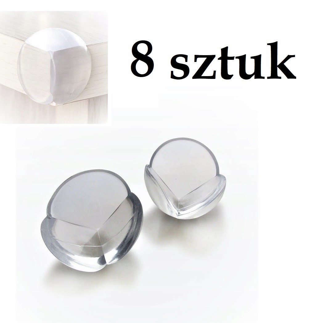

Silikonowa nakładka osłona mebli narożników 8 szt