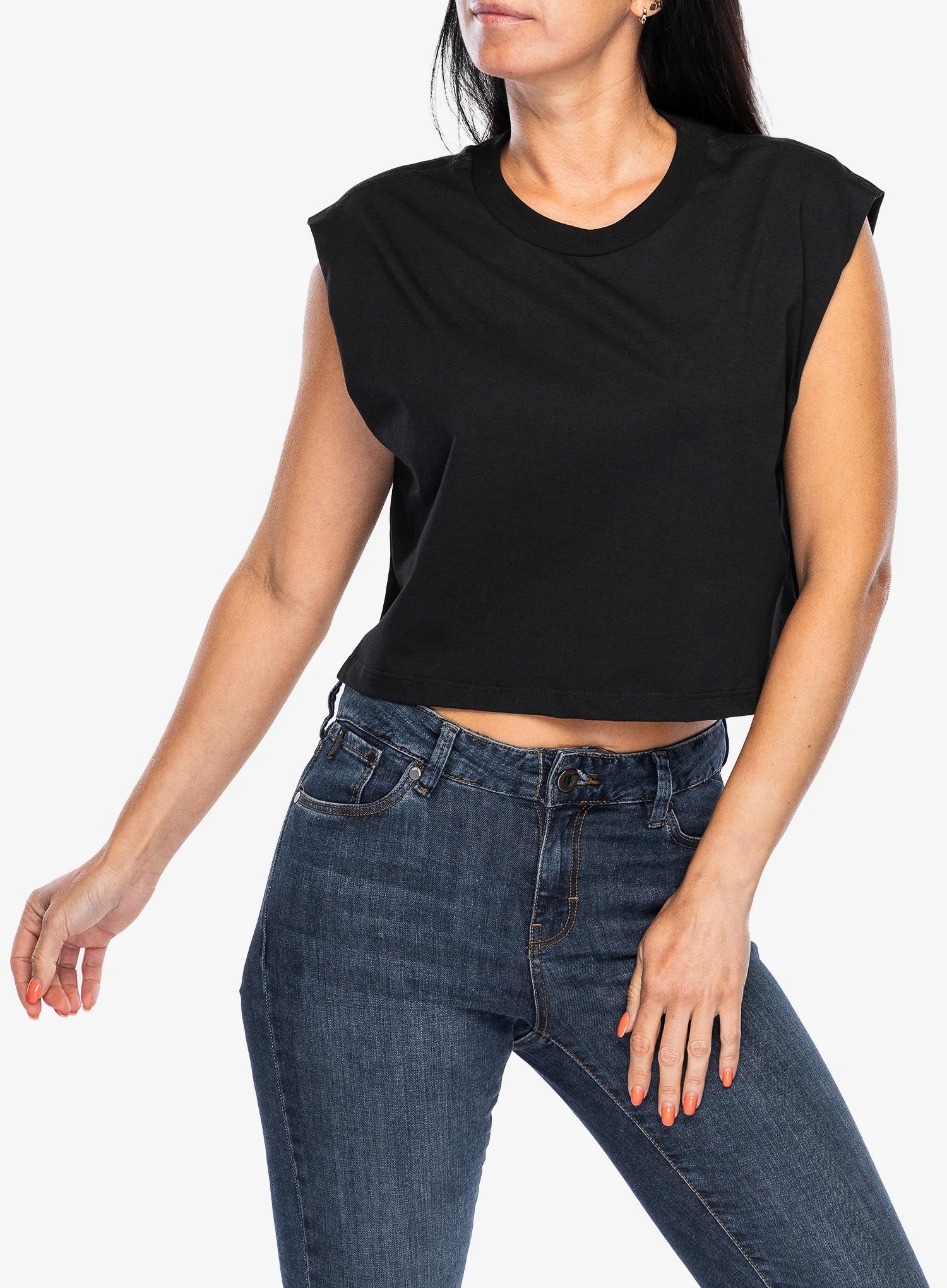 Dámský top Ciele W-Ort Ank Cropped summer nights/black M